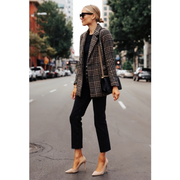 Abercrombie & Fitch Jackets & Blazers - Abercrombie & Fitch plaid blazer coat